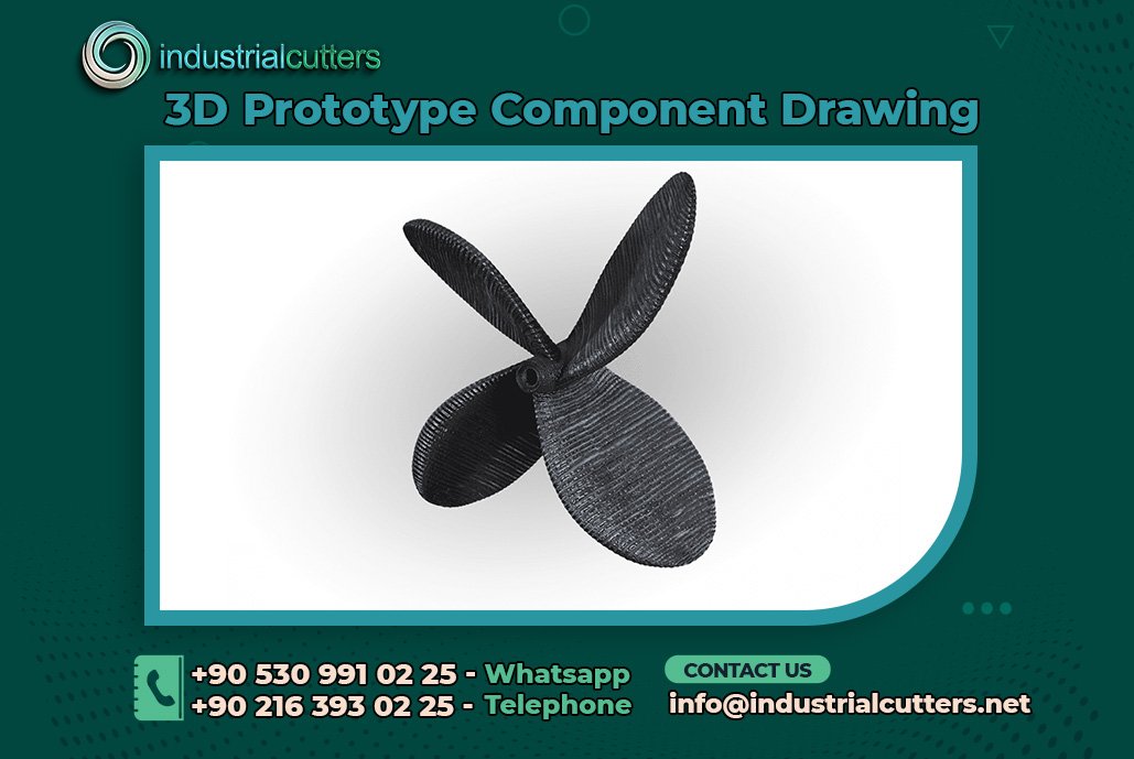 3D Prototype Component Drawing