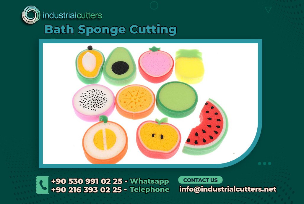 Bath Sponge Cutting
