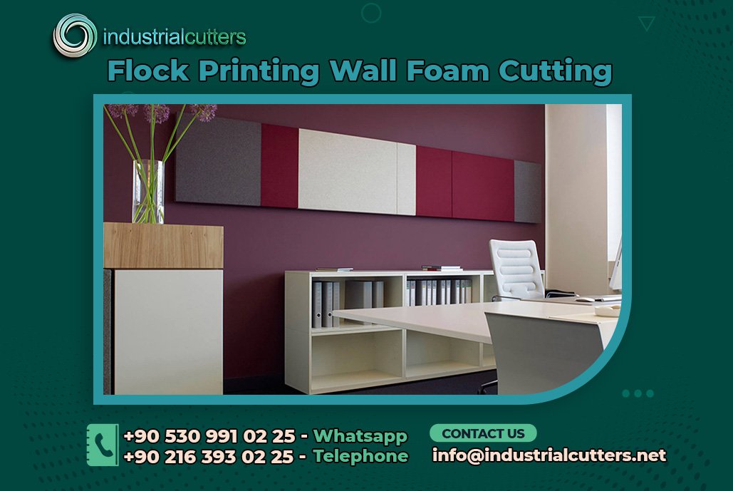 Flock Printing Wall Foam Cutting