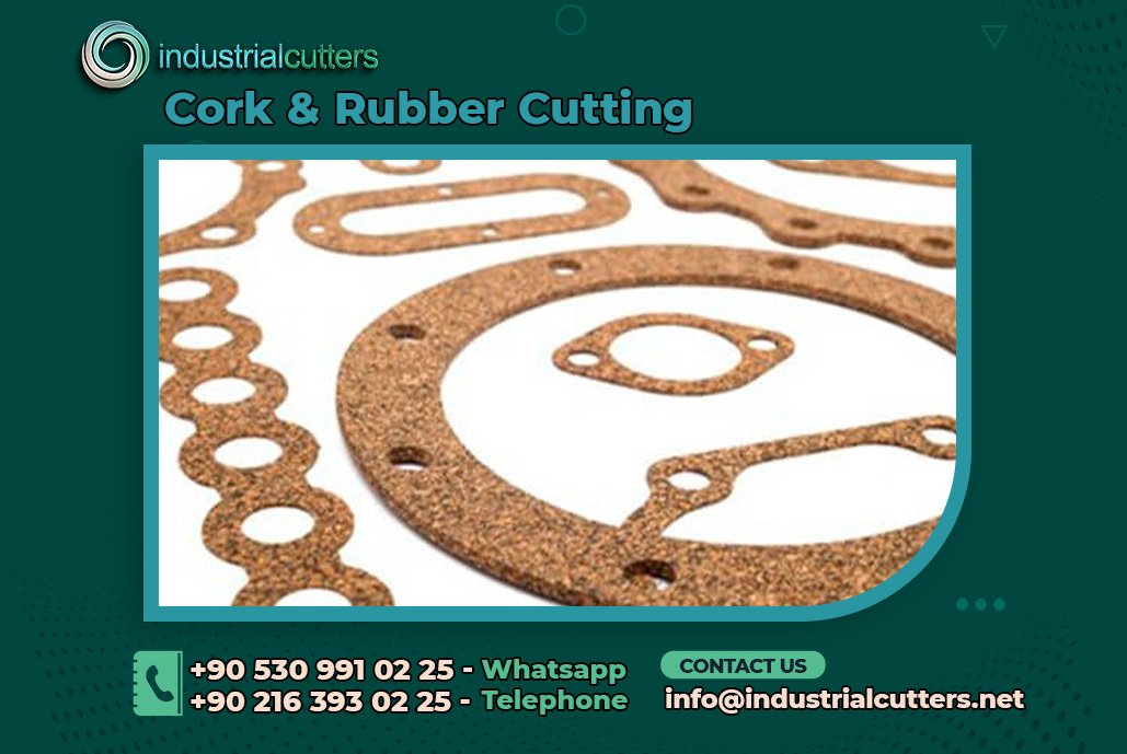 Rubber With Cork Cutting