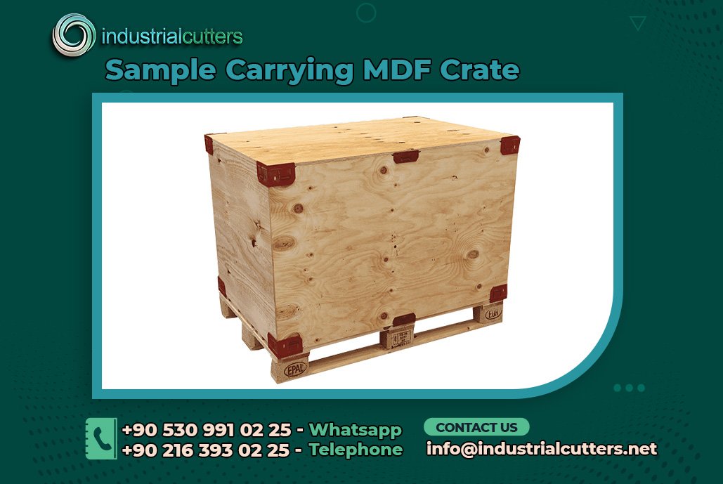 Sample Carrying MDF Crate