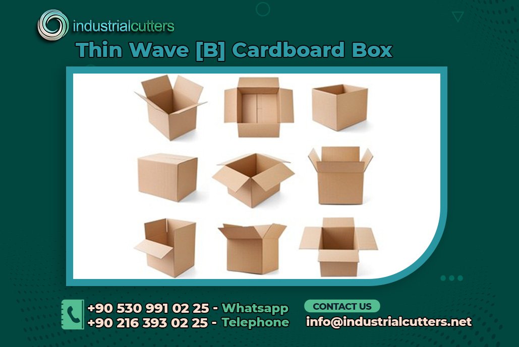 Thin Wave [B] Cardboard Box